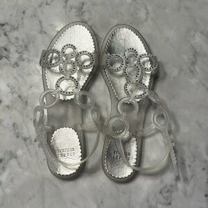 Stewart Wiseman jelly sandals